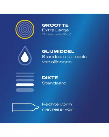 Image des préservatifs Durex XXL 12 pièces pour un confort et une protection supérieure-6