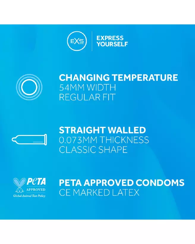 Photo de préservatifs EXS Cooling 12 pièces pour sensation rafraîchissante et protection optimale-4