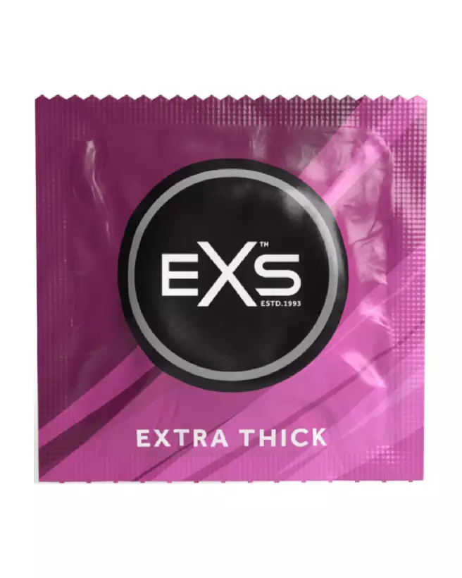 Photo de préservatifs EXS Extra Thick, pack de 12, protection et confort-2