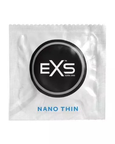 EXS Nano Thin Condoms pack de 12 ultra-minces en latex de qualité premium-2