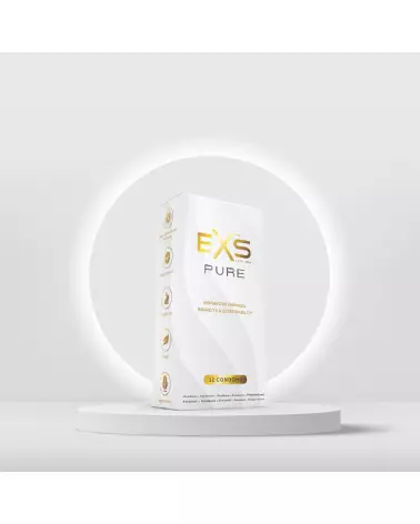 Image de préservatifs EXS Pure en pack de 12, haute qualité et confort optimal-5