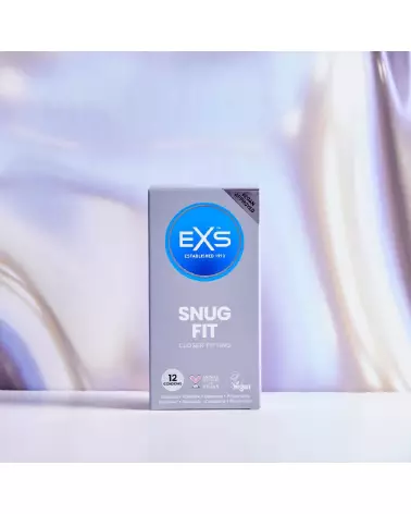 Image des préservatifs EXS Snug Fit, pack de 12, haute qualité et ajustement parfait-3