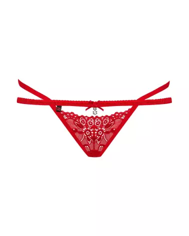 Image du String Rouge 838-THO-3 Obsessive, lingerie féminine et sensuelle-9