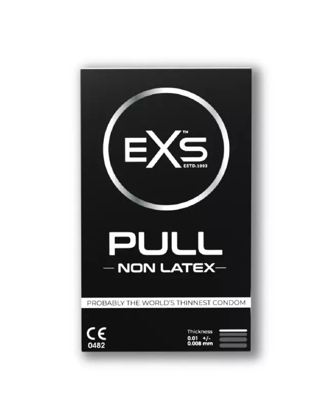 Image des préservatifs EXS Pull Non-Latex, 72 pièces, hypoallergéniques et sans latex-2
