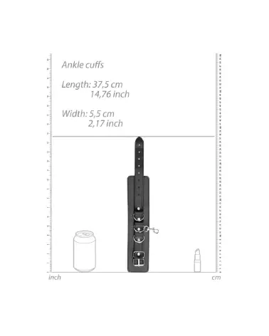 Menottes en cuir Ouch! by Shots pour mains et jambes-7