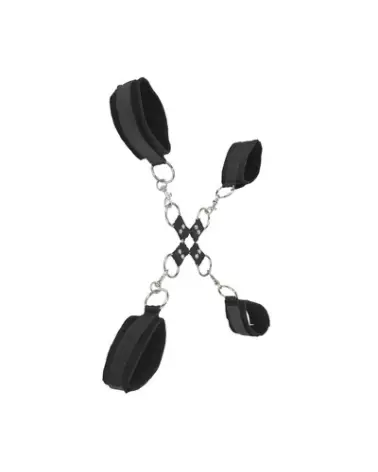 Menottes Ouch! by Shots avec Velcro pour mains et jambes-1