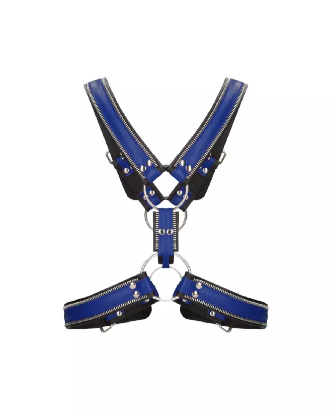 Harnais Homme Z Series Scottish L/XL par Ouch! by Shots en motif écossais et confort optimal-2