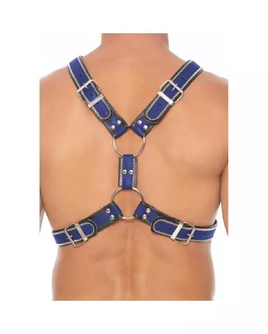 Harnais Homme Z Series Scottish L/XL par Ouch! by Shots en motif écossais et confort optimal-4