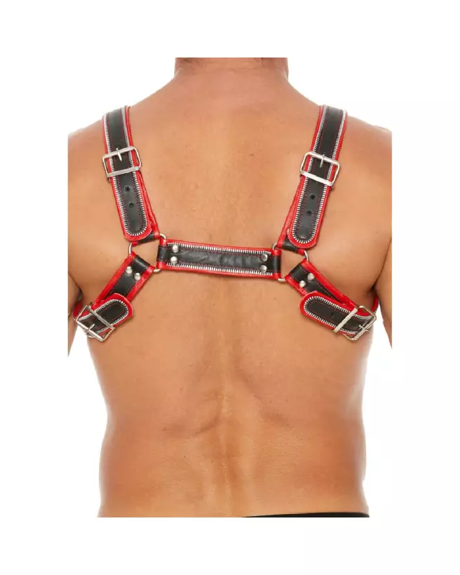 Harnais Z Series Chest Bulldog de Ouch! by Shots pour homme taille L/XL-3