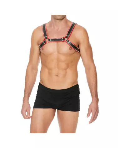 Harnais Z Series Chest Bulldog de Ouch! by Shots pour homme taille L/XL-4