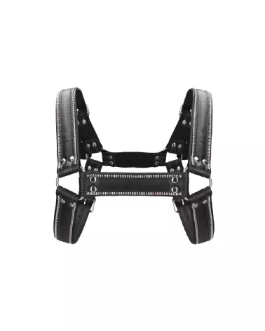 Harnais Z Series Chest Bulldog S/M par Ouch! Shots pour homme-2