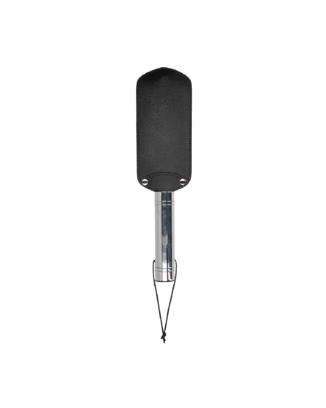 Dual Padded Paddle avec manche en acier par Ouch! Shots, martinets et fouets de qualité-2