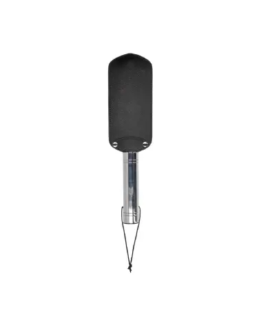 Dual Padded Paddle avec manche en acier par Ouch! Shots, martinets et fouets de qualité-2