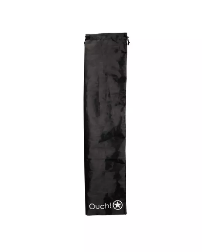 Chapelet anal noir Ouch! Anal Snakes Toy Bag pour exploration et plaisir sécurisé-1