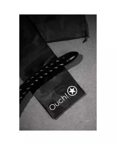 Chapelet anal noir Ouch! Anal Snakes Toy Bag pour exploration et plaisir sécurisé-3