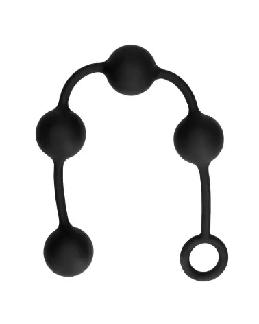 Boules Anales Grandes en Silicone Ouch! by Shots pour stimulation anale-4