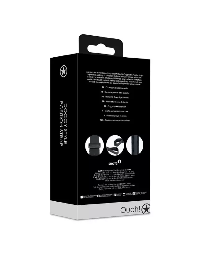 Image de la sangle de levrette Ouch! by Shots pour maintien en position sexuelle-3