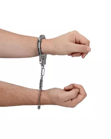 Image des menottes en métal Ouch! by Shots pour sécurité et jeux de rôle-7