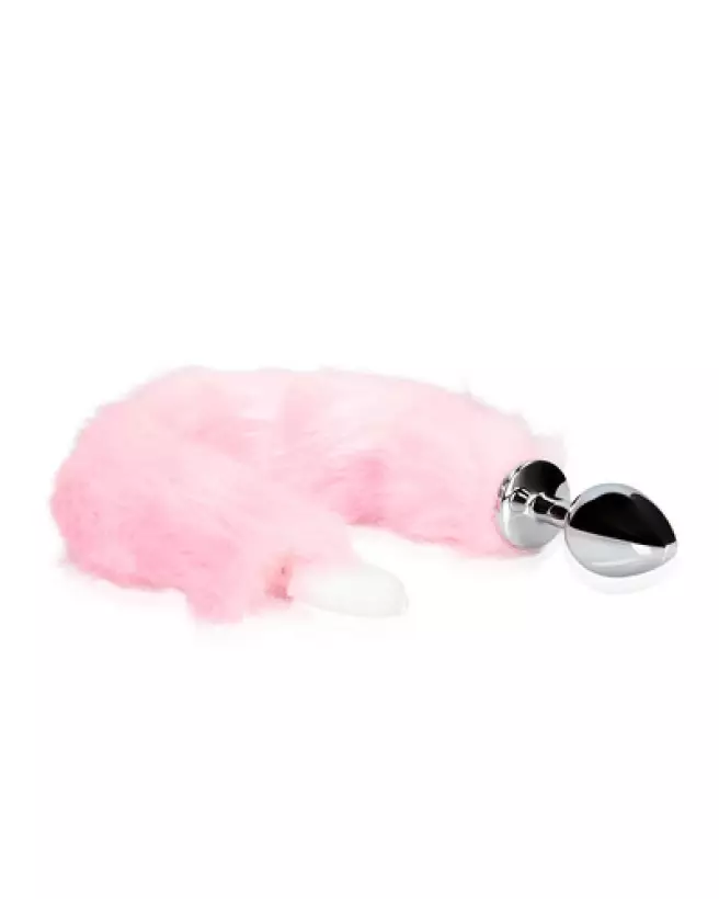 Image de Queue de Renard Lumineuse avec Bouchon en Métal par Ouch! by Shots, Accessoire Érotique de Luxe-1