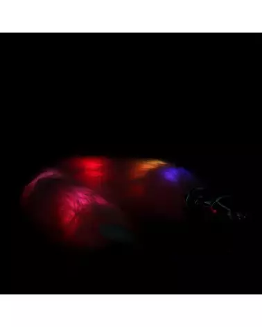 Image de Queue de Renard Lumineuse avec Bouchon en Métal par Ouch! by Shots, Accessoire Érotique de Luxe-5