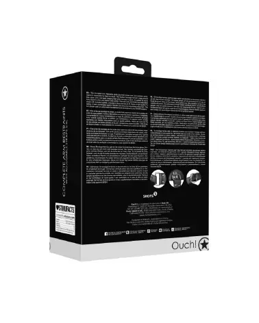 Image Complete Arm Restraints noir par Ouch! by Shots - Attaches de Sécurité-3