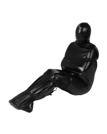 Body Bag with Nylon Straps by Ouch! Shots in Black-1