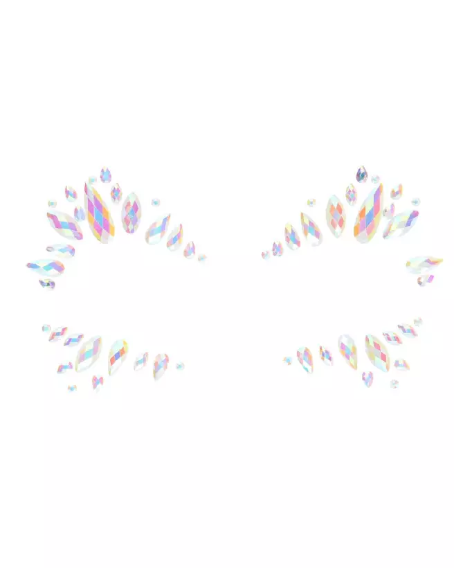 Stickers bijoux de visage par Ouch! Shots pour embellissement corporel lors de festivals et soirées-3