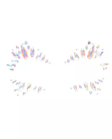 Stickers bijoux de visage par Ouch! Shots pour embellissement corporel lors de festivals et soirées-3