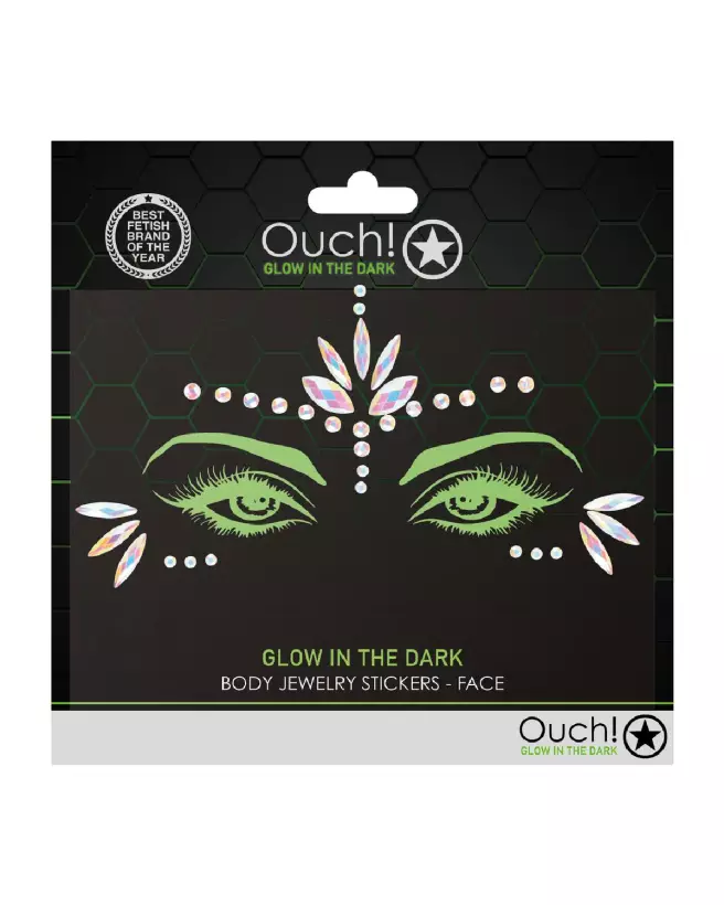 Stickers Bijoux de Visage Ouch! by Shots pour embellissement corporel-2