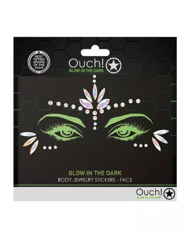 Stickers Bijoux de Visage Ouch! by Shots pour embellissement corporel-2