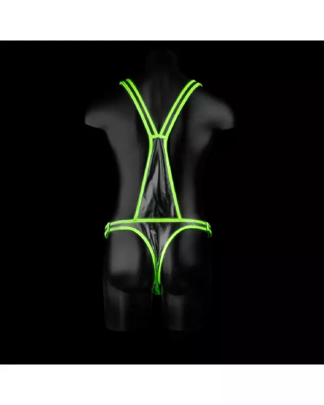 Harnais homme Ouch! by Shots L/XL phosphorescent pour soirées-4
