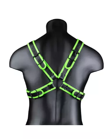 Harnais Homme Glow in the Dark Cross Armor S/M par Ouch! by Shots-6