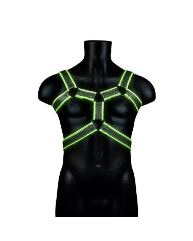Harnais Body Armor L/XL phosphorescent Ouch! by Shots pour homme-5