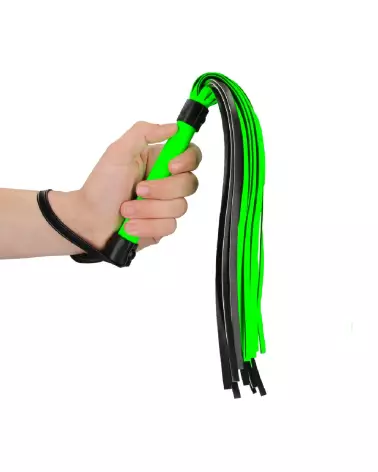 Flogger lumineux Ouch! by Shots pour jeux érotiques BDSM-6