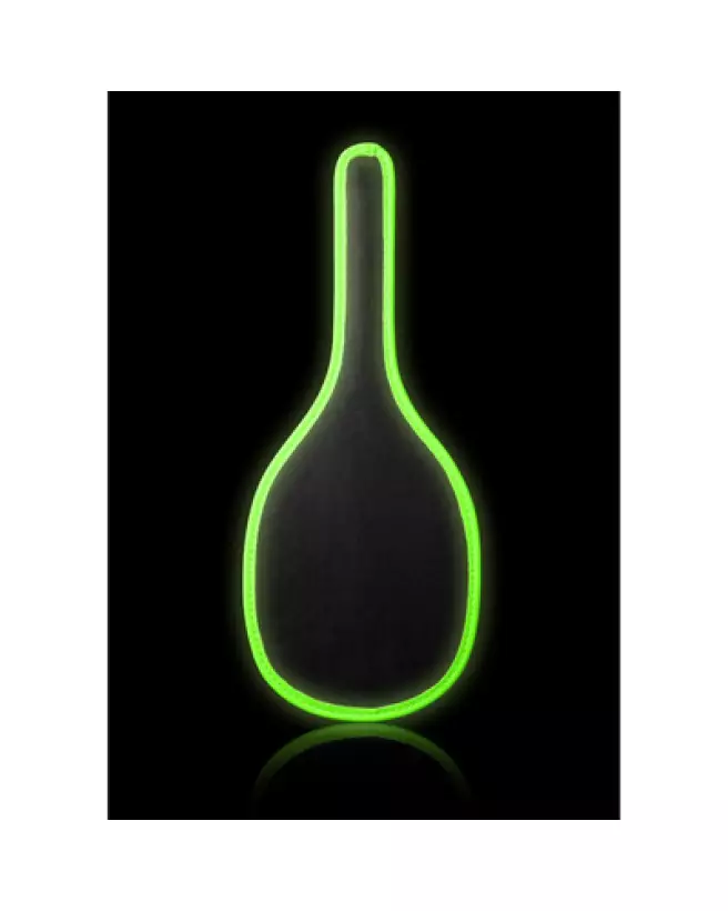 Photo de Round Paddle Glow in the Dark de Ouch! by Shots pour jeux érotiques nocturnes-1