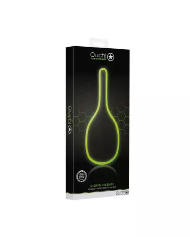 Photo de Round Paddle Glow in the Dark de Ouch! by Shots pour jeux érotiques nocturnes-2