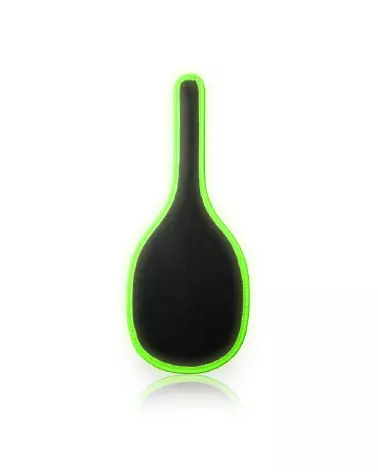 Photo de Round Paddle Glow in the Dark de Ouch! by Shots pour jeux érotiques nocturnes-4