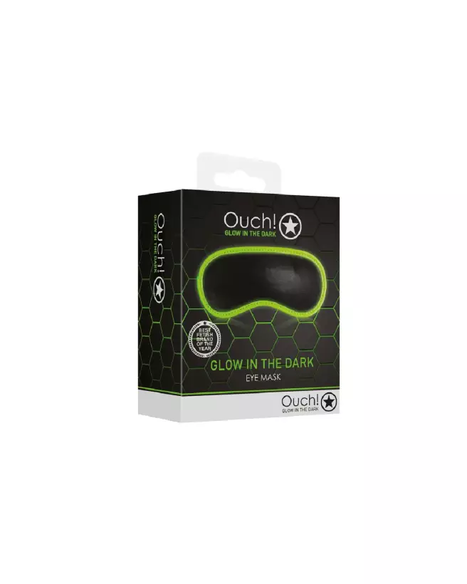 Masque lumineux Ouch! by Shots pour jeux de nuit-2
