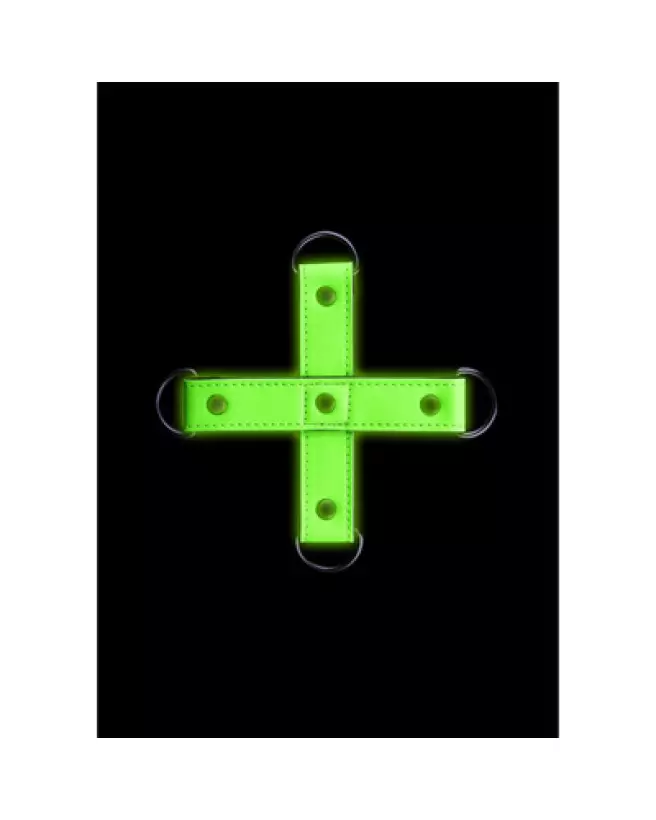 Hogtie Glow in the Dark de Ouch! by Shots pour jeux bondage lumineux-1