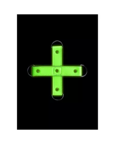 Hogtie Glow in the Dark de Ouch! by Shots pour jeux bondage lumineux-1