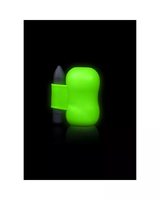 Masturbateur vibrant lumineux Ouch! by Shots pour plaisir intense-1