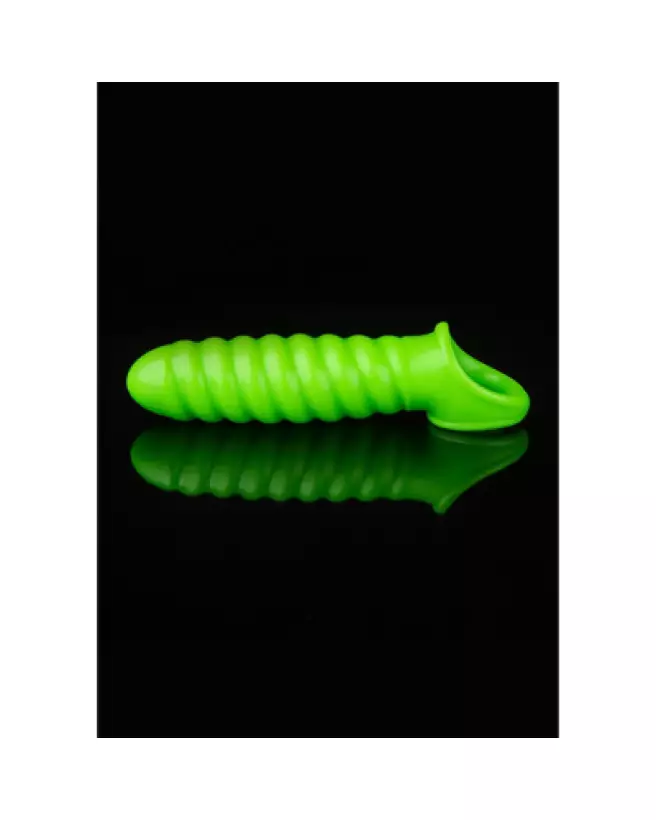 Gaine pénis Swirl Stretchable lumineuse de Ouch! by Shots-1