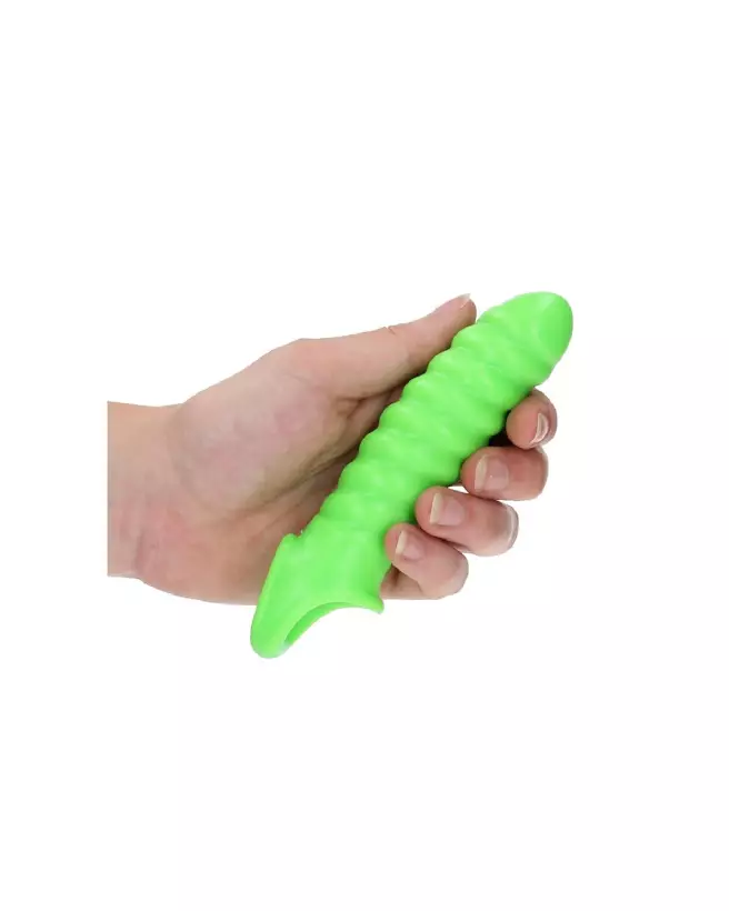 Gaine pénis Swirl Stretchable lumineuse de Ouch! by Shots-7