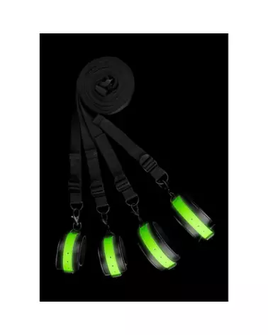 Set d'Attachement Ouch! by Shots pour Lit Phosphorescent - Accessoires de Jeux Nocturnes-1