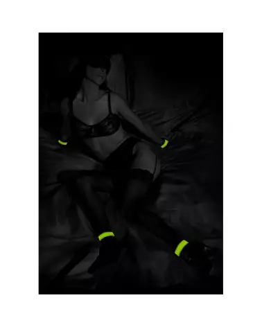 Set d'Attachement Ouch! by Shots pour Lit Phosphorescent - Accessoires de Jeux Nocturnes-5