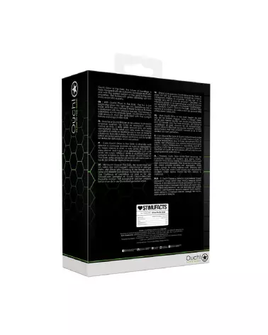Harnais lumineux Body Armor S/M de Ouch! by Shots pour visibilité nocturne et sécurité-3