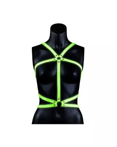 Harnais lumineux Body Armor S/M de Ouch! by Shots pour visibilité nocturne et sécurité-5