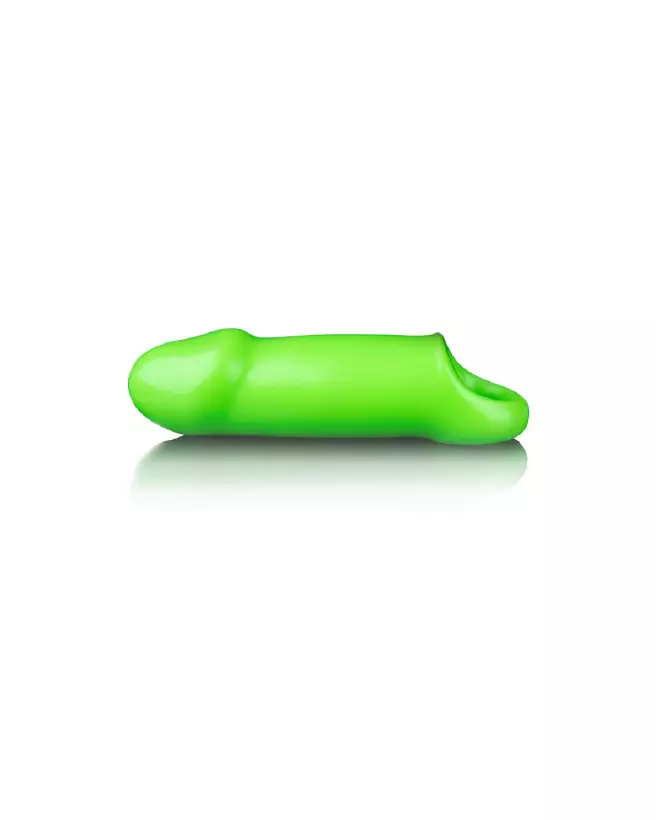 Image de la gaine pénis luminescente Ouch! by Shots, extensible et épaisse-4