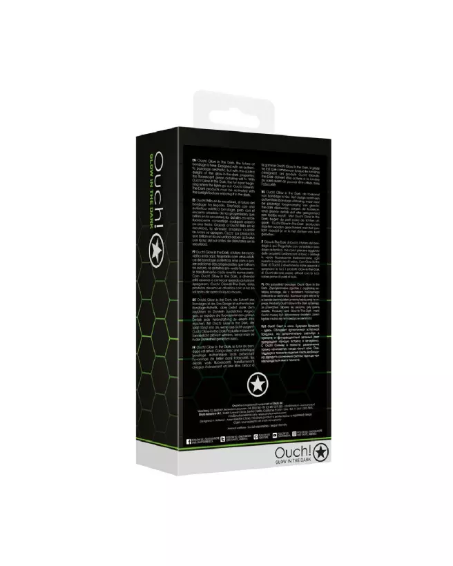 Puppy Tail Plug Glow in the Dark de Ouch! by Shots en action-3