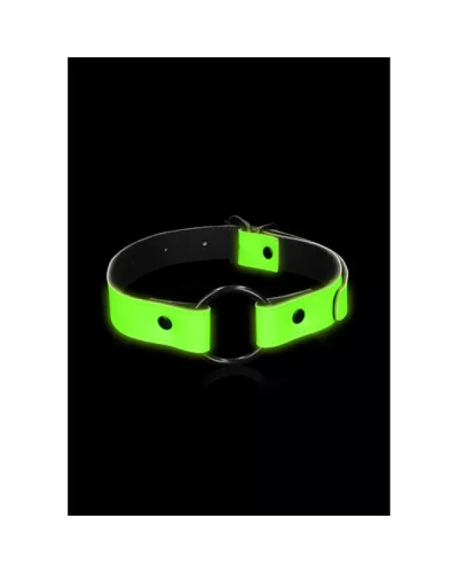 Image Baillon O-Ring Gag Phosphorescent de Ouch! by Shots pour BDSM-1